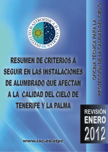 documentos varios - Instituto de Astrofísica de Canarias