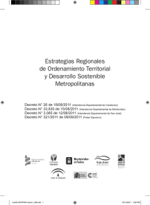 Estrategias Regionales de Ordenamiento Territorial y Desarrollo
