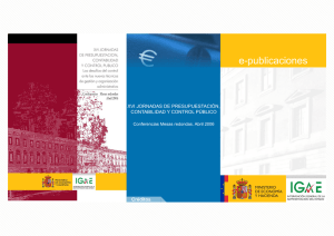 xvi jornadas de presupuestaci&oacute;n, contabilidad y control p&uacute;blico