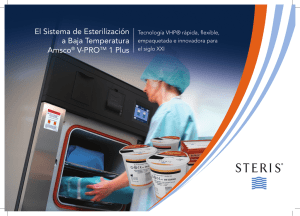 El Sistema de Esterilización a Baja Temperatura Amsco® V