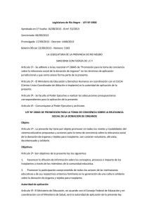 Ley 4900 - UnTER | Seccional Roca