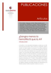 PUBLICACIONES - Asociación Andaluza de Hemofilia. ASANHEMO