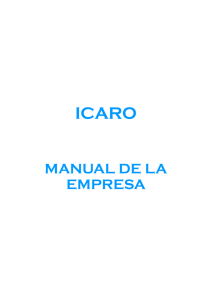ICARO - Manual de la Empresa