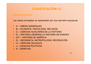 Sistema de clasificación LC