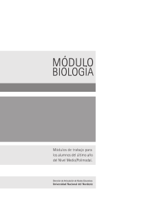 MÓDULO BIOLOGÍA - Universidad Nacional del Nordeste