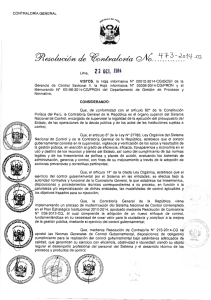 "Auditoría de Cumplimiento" y