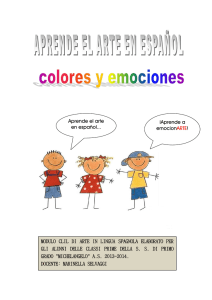 modulo clil di arte in lingua spagnola elaborato per gli alunni delle