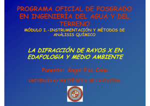 constituyentes inorgánicos - Universidad Politécnica de Cartagena