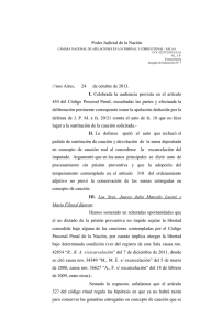 Poder Judicial de la Nación ///nos Aires, 24 de octubre de 2013. I