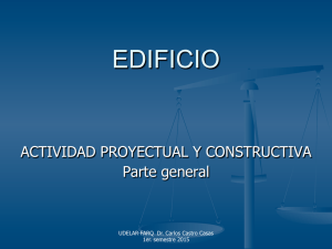 Edificio y Derecho – Act. Proyectual y Constructiva