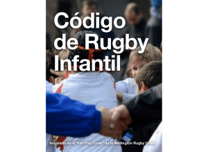 Código de rugby infantil