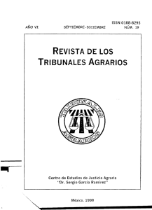 ~ ~"llII - Tribunales Agrarios