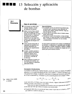 Capitulo de Seleccion y aplicacion de bombas centrifugas Mott.