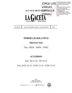Nos. 18838 - Imprenta Nacional