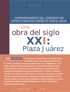 Una obra del siglo XXI: Plaza Juárez
