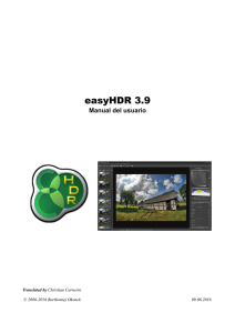 easyHDR 3 - Manual del usuario