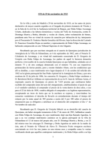 STS de 29 de noviembre de 1913 En la villa y corte de