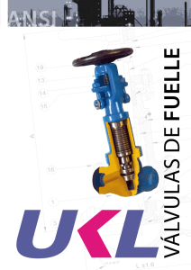 Nuevo Catálogo Válvulas de fuelle Uniklinger