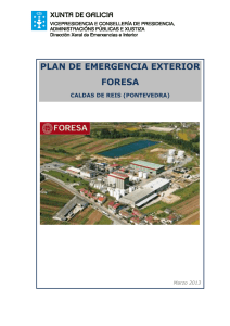 plan de emergencia exterior foresa