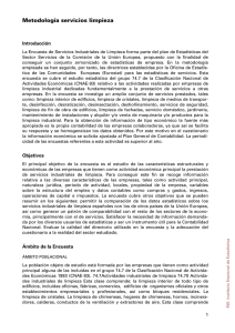 Metodología - Instituto Nacional de Estadistica.