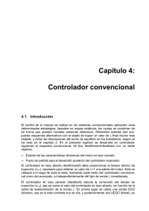 Capítulo 4: Controlador convencional