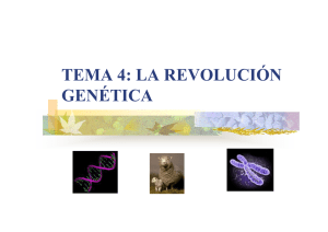 La revolución genetica