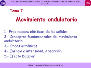 Tema 7 Movimiento ondulatorio