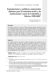 EXPORTACIONES - Universidad Autónoma de Colombia