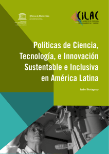 Políticas de Ciencia, Tecnología, e Innovación Sustentable