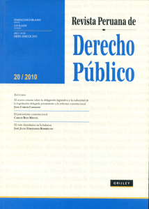 Revista Peruana de Derecho Publico #20
