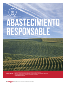 2014 Informe de Resposabilidad Corporativa En