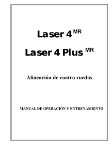 Laser 4MR Laser 4 Plus - MAHLE Service Solutions