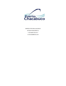 2016 - Chacabuco Port