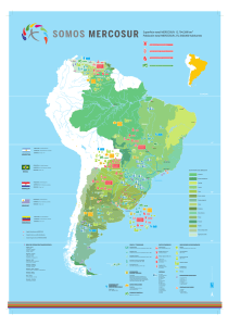 mapa-mercosur Mapa del Mercosur