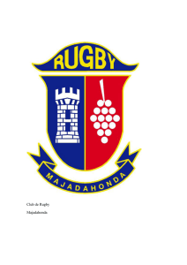dossier - Club de Rugby Majadahonda