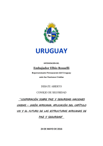 uruguay - Consejo de Seguridad de las Naciones Unidas