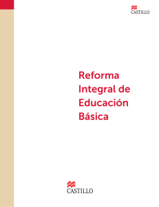 Reforma Integral de Educación Básica