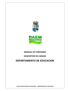 DEPARTAMENTO DE EDUCACION