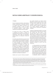 notas sobre arbitraje y jurisprudencia