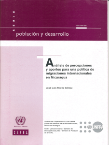 Análisis de percepciones y aportes para una política de migraciones