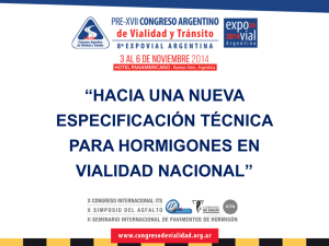 Descargar Presentación - XVII Congreso Argentino de Vialidad y