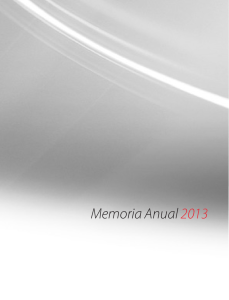 Memoria Anual 2013 - andbanc / Private Bankers