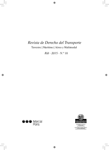 Revista de Derecho del Transporte