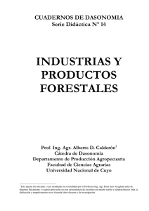 industrias y productos forestales