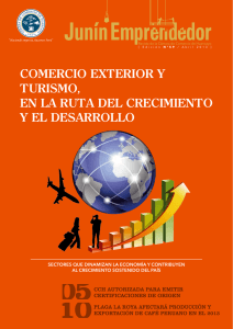 comercio exterior y turismo, en la ruta del crecimiento y el desarrollo
