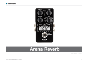 Arena Reverb - TC Electronic