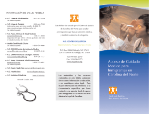 immigrant health care brochure-Spanish.qxp