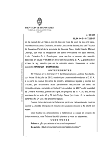 Sentencia (56585) - Poder Judicial de la Provincia de Buenos