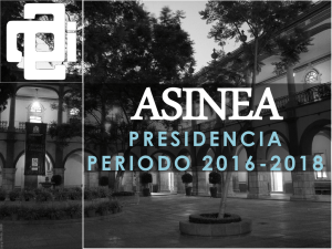presidencia periodo 2016-2018