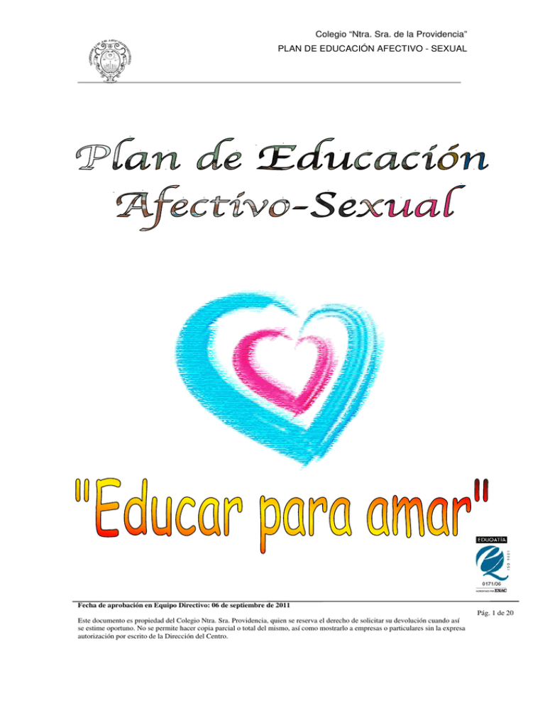 Programa De Educación Afectivo-Sexual